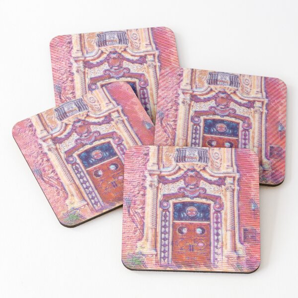Item preview, Pastel Train Station Door designed and sold by KirtTisdale.