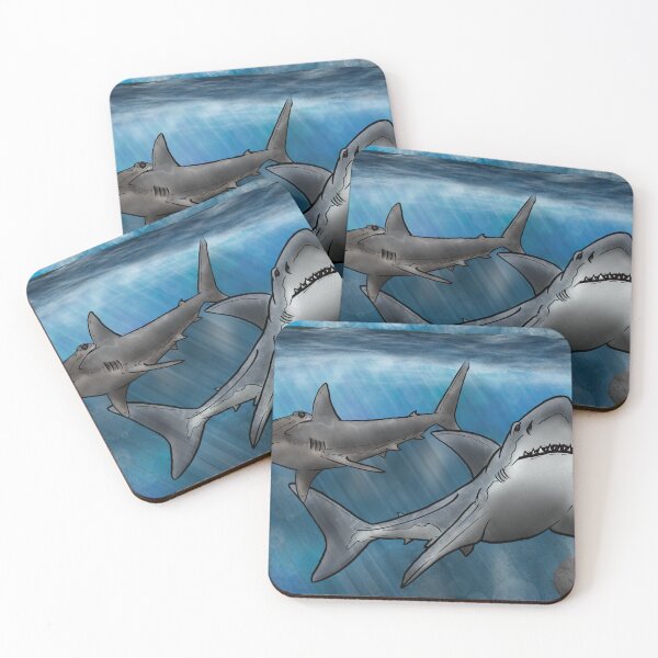 Item preview, Sharks Scene designed and sold by TheDrawist.