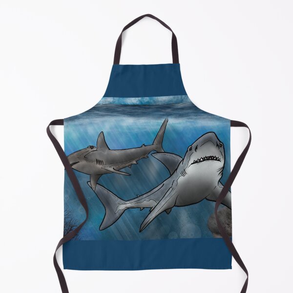 Item preview, Sharks Scene designed and sold by TheDrawist.