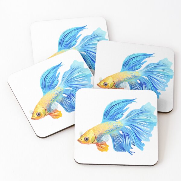 Item preview, Pop Art Betta Fish designed and sold by SchorlCraft.