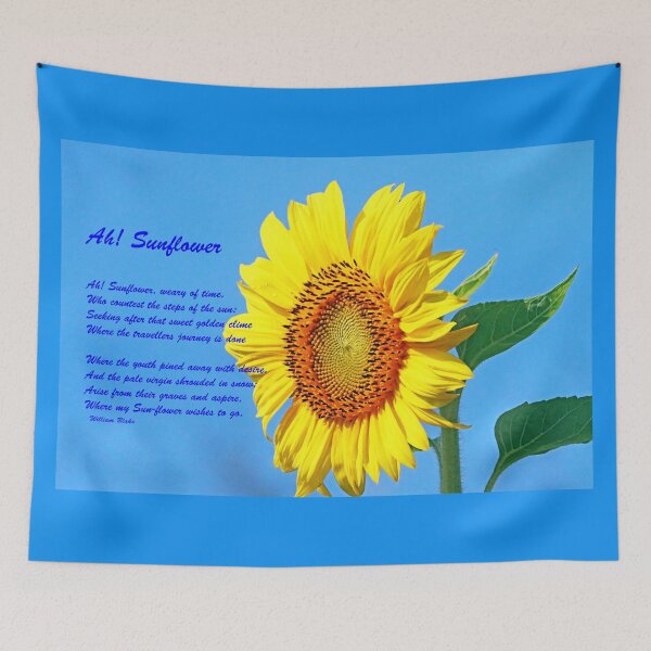 Item preview, Sunflower And Poem designed and sold by Deb Oppermann.
