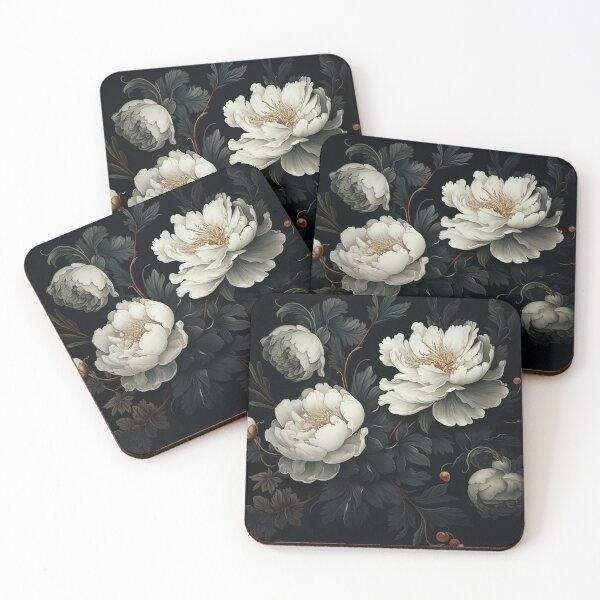 Item preview, Floral Whispers in Vintage Shadows designed and sold by Vintageoused.