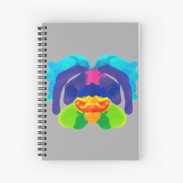 Tintenklecks Delphin Spiralblock
