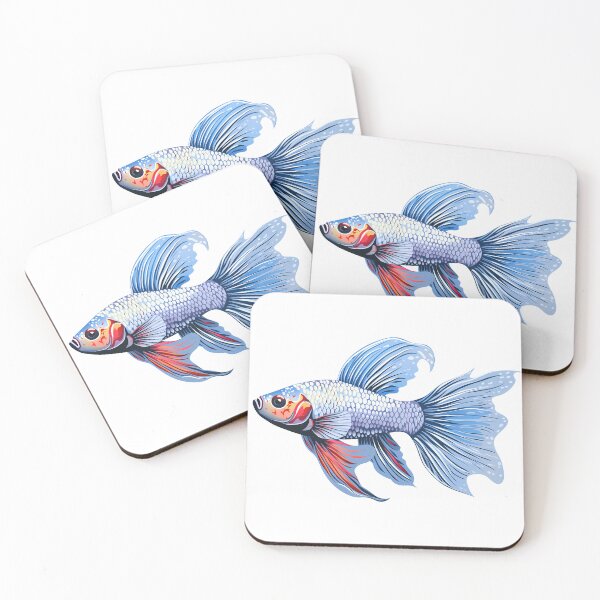 Item preview, Pop Art Betta Fish designed and sold by SchorlCraft.