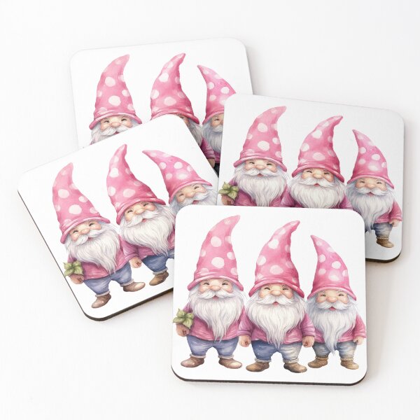 Item preview, Pink Cute Dwarfs designed and sold by AmeliArtwork.
