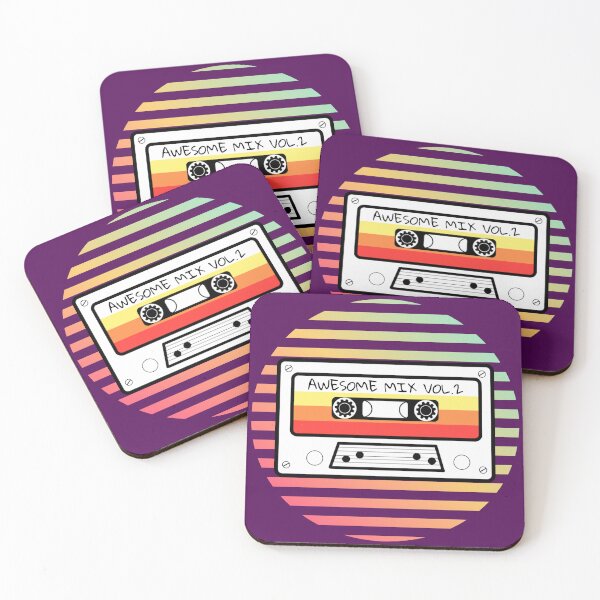 Item preview, Awesome, Mixtape Vol 2, Cassette, Retro designed and sold by RadekArt.