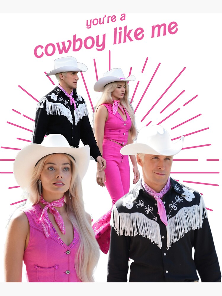 Barbie and Ken Cowboy Like Me  Magnet for Sale by lavndershrtdays