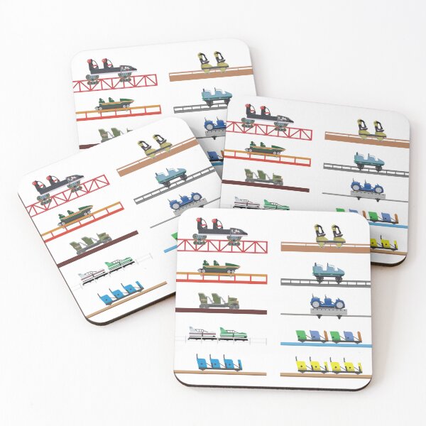 Item preview, Kings Dominion Coaster Cars Design Classic  designed and sold by HayleyBurris.