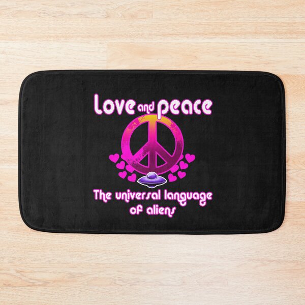 Item preview,  Alien/UFO Design Love and peace. The universal language of aliens designed and sold by obedtheartist.