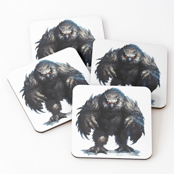 Item preview, Fantasy Owlbear of the Feywilds designed and sold by SchorlCraft.