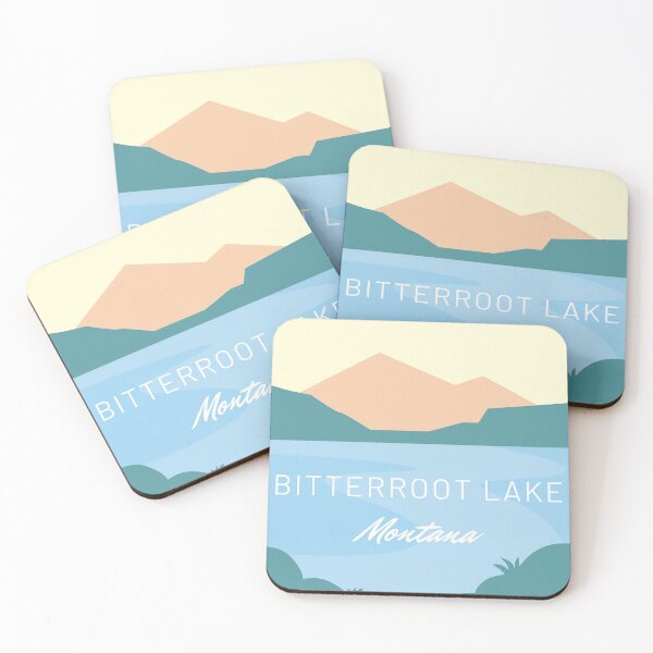 Item preview, Bitterroot lake designed and sold by vintageteahouse.