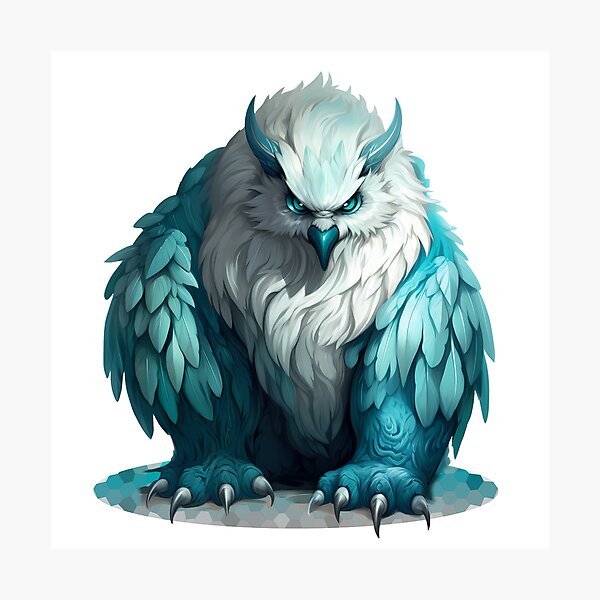 Item preview, Fantasy Owlbear of the Feywilds designed and sold by SchorlCraft.