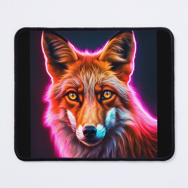 Item preview, Neon Fox - Synthwave neon fox designed and sold by solixsparkle.