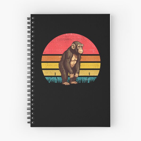 Item preview, Chimpanzee Vintage Retro Sunset designed and sold by rafaeltto.