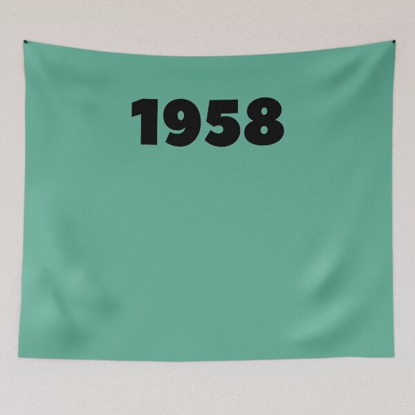 Item preview, 1958 Birthday Gift Born In 1958 Gift Idea Birthday Print The Year 1958 Since 1958 designed and sold by TeesByDesign.