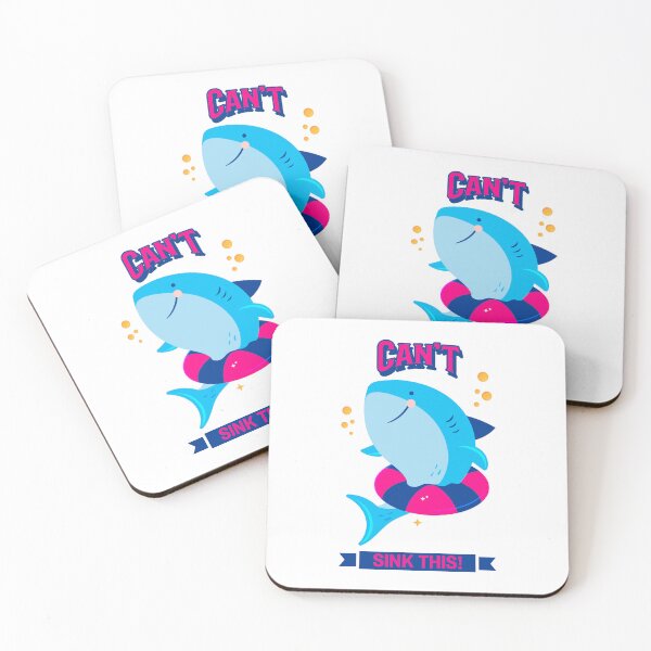 Item preview, Can't Sink This! Cute Shark designed and sold by PlayaPlayas.