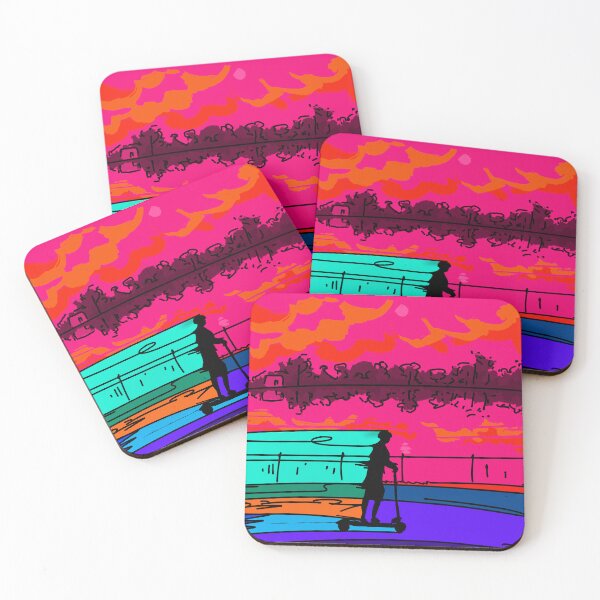 Item preview, Sunset Scoot designed and sold by Odds & Ends by Ishmam.