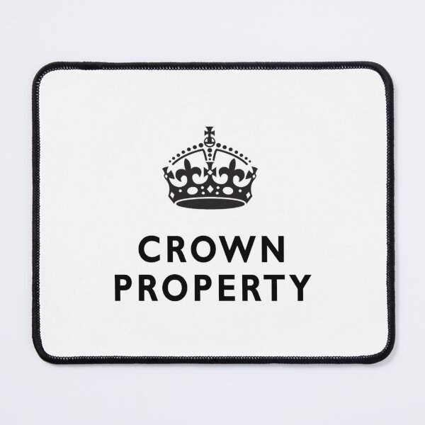 Item preview, CROWN PROPERTY. THE QUEENS, BRITISH, UK, PRISON designed and sold by NickiWhitley.