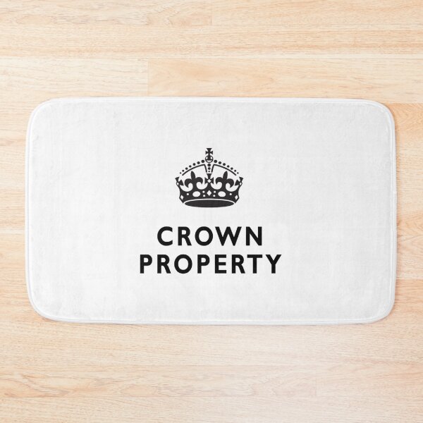 Item preview, CROWN PROPERTY. THE QUEENS, BRITISH, UK, PRISON designed and sold by NickiWhitley.