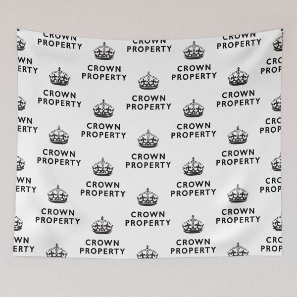 Item preview, CROWN PROPERTY. THE QUEENS, BRITISH, UK, PRISON designed and sold by NickiWhitley.