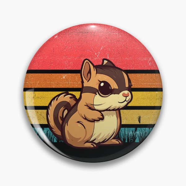 Item preview, Chipmunk Vintage Retro Sunset designed and sold by rafaeltto.