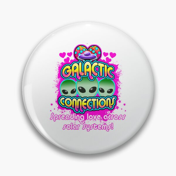 Item preview, Alien/UFO Gifts - Galactic Connections, spreading love across solar systems! designed and sold by obedtheartist.