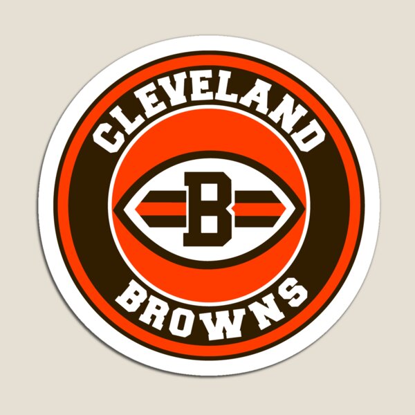 Cleveland Browns Jersey Shaped Dawg Pound Magnet