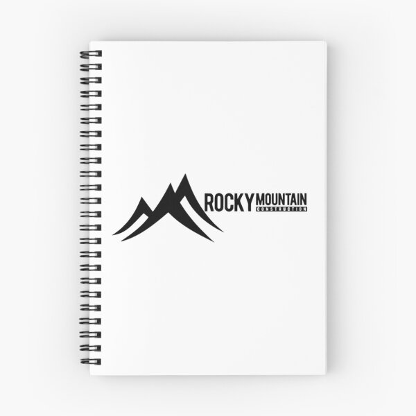 Item preview, rocky mountain construction RMC logo in black designed and sold by NickiWhitley.