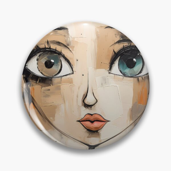 Item preview, Azure Gaze Mesmerizing Digital Painting designed and sold by Turnzart.