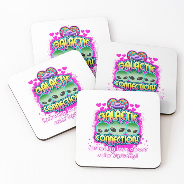 Item preview, Alien/UFO Gifts - Galactic Connections, spreading love across solar systems! designed and sold by obedtheartist.