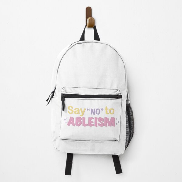 Item preview, Say NO to Ableism | Chronic Illness Awareness designed and sold by Be-Potsitive.