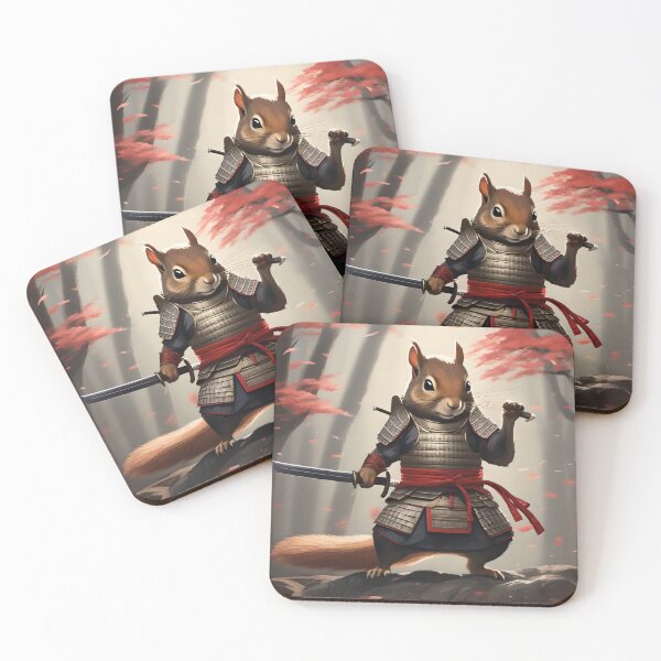 Item preview, Samurai Squirrel designed and sold by AbsoluteA.
