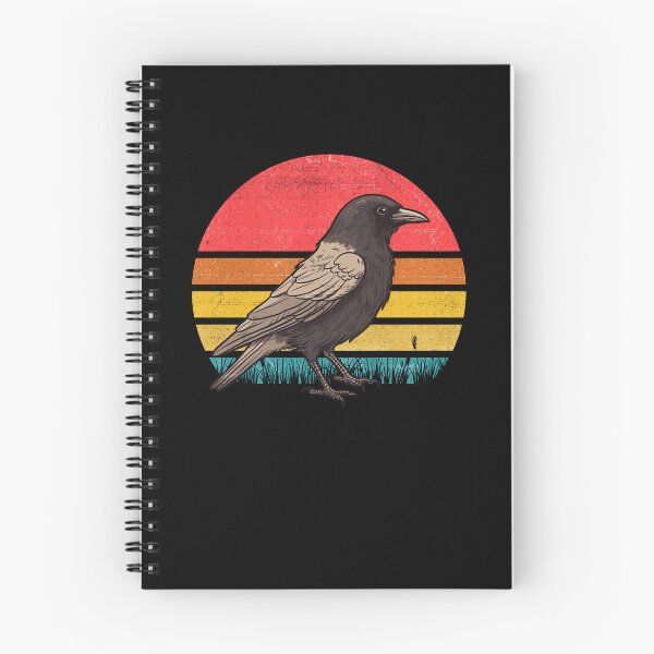 Item preview, Crow Vintage Retro Sunset designed and sold by rafaeltto.