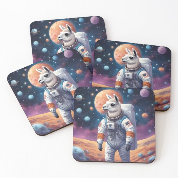 Item preview, Galactic Llama Explorer designed and sold by AbsoluteA.
