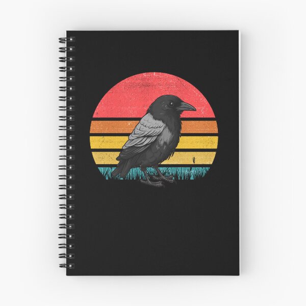 Item preview, Crow Vintage Retro Sunset designed and sold by rafaeltto.