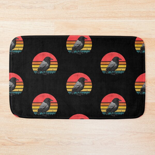 Item preview, Crow Vintage Retro Sunset designed and sold by rafaeltto.