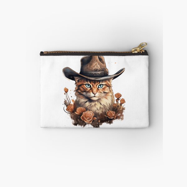 Item preview, Meowdy Cat Wearing a Cowboy Hat Meme Meowdy! designed and sold by ArtFromBeyond.