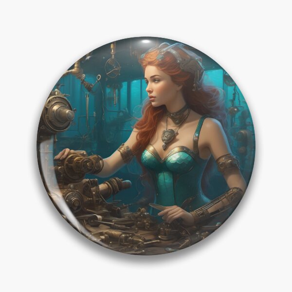 Item preview, Mermaid Mechanic designed and sold by AbsoluteA.
