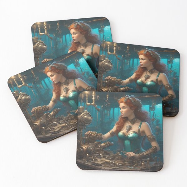 Item preview, Mermaid Mechanic designed and sold by AbsoluteA.
