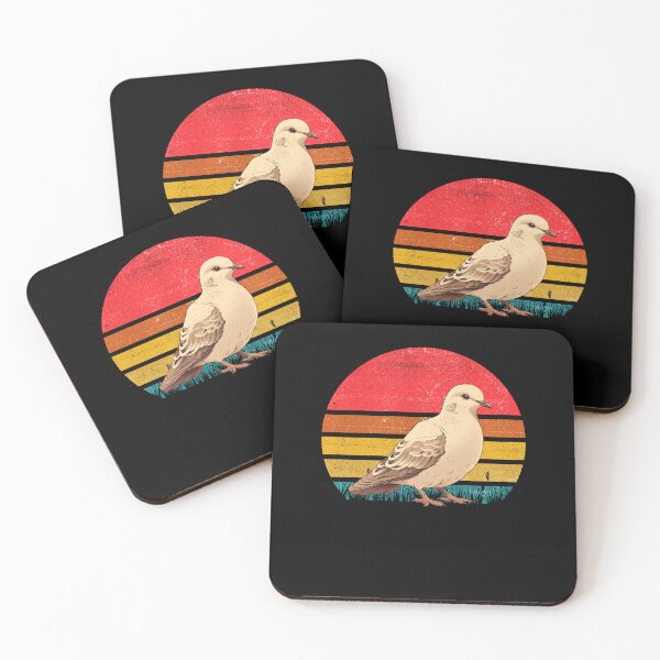 Item preview, Dove Bird Vintage Retro Sunset designed and sold by rafaeltto.