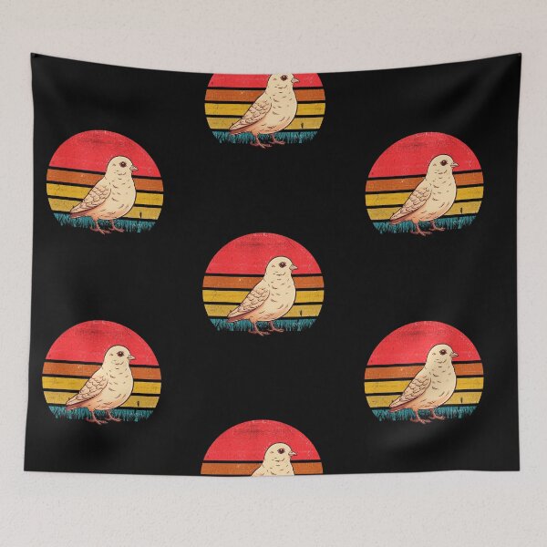 Item preview, Dove Bird Vintage Retro Sunset designed and sold by rafaeltto.