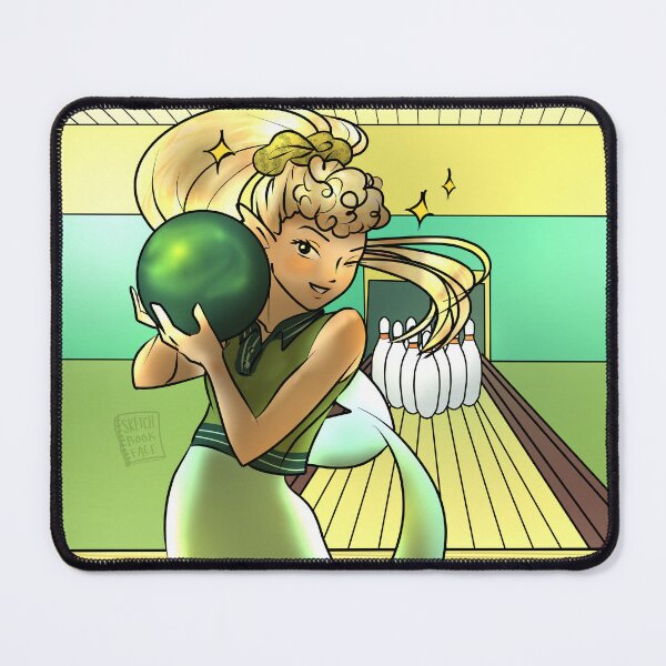 Item preview, Bowling Mermaid designed and sold by Sarah Y..