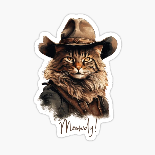 Cowboy hotsell cat meowdy