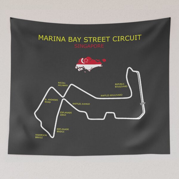 Item preview, Marina Bay Street Circuit - Singapore designed and sold by rogue-design.