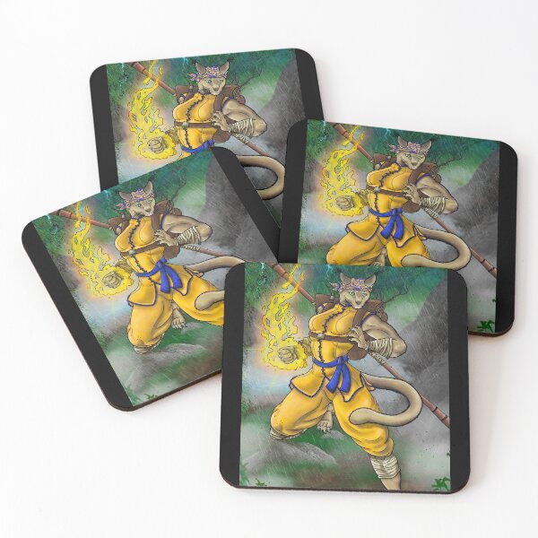 Item preview, Warrior Monk Scene designed and sold by TheDrawist.