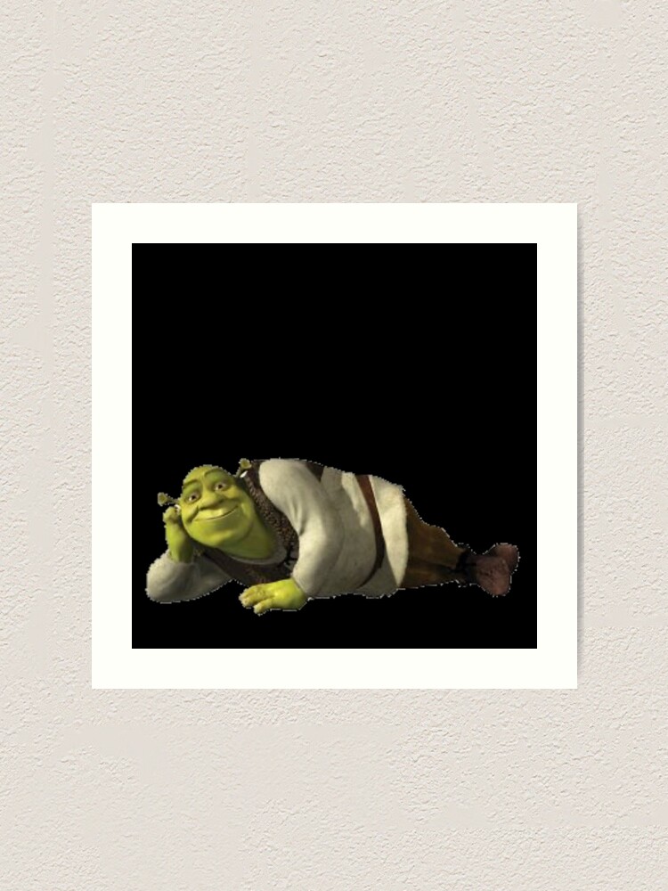 Download Funny Shrek Embarrassed Meme Wallpaper