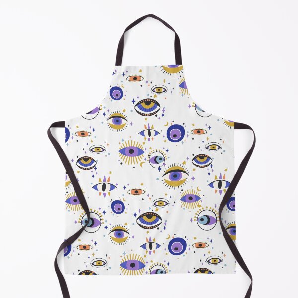 Item preview, Evil Eye Drawings Repeating Pattern designed and sold by Eeltiak.