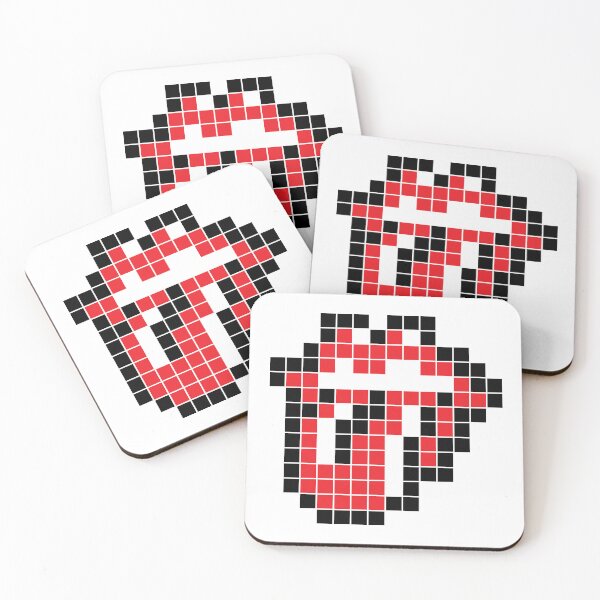 Aperçu de l'œuvre Lèvres de pierre Pixel Invader créée et vendue par Pixel-Invader.