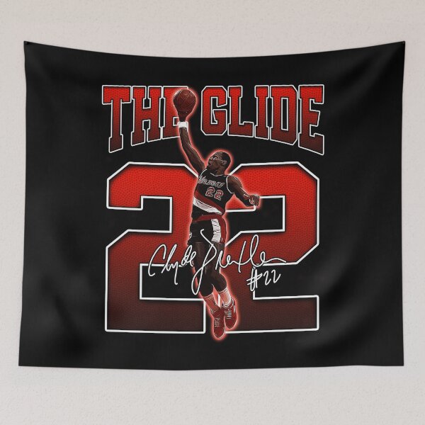 Item preview, Clyde Drexler Clyde The Glide Legend Basketball Player Vintage Retro 80s 90s Bootleg designed and sold by bhaktacharise.