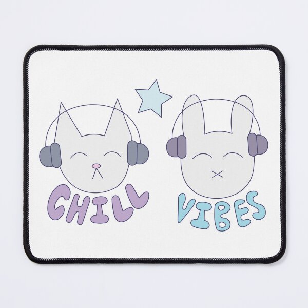 Item preview, Chill Vibes (BFF kitty and bunny) designed and sold by monkeybananas.